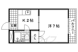 近鉄京都線 小倉駅 徒歩12分 2階/-