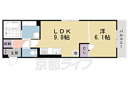 JR山陰本線 二条駅 徒歩5分