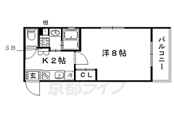 京福電気鉄道北野線 北野白梅町駅 徒歩15分