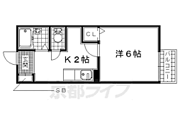 近鉄京都線 新祝園駅 徒歩7分 1階/-