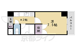 フォレスト七条 3階/-
