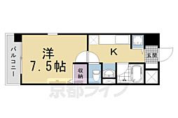 OZ 1Kの間取図画像