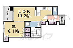 リーガル京都堀川五条通り 8階/-