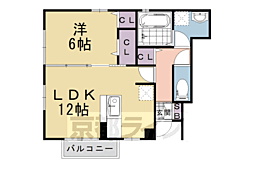 ジョリエクラン 1LDKの間取図画像