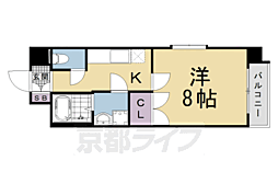 Maison・Belong 1Kの間取図画像