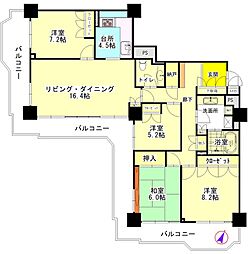 間取図画像 4SLDK