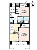 URアーバンラフレ志賀  ｜ 愛知県名古屋市北区鳩岡町1丁目（賃貸マンション3LDK・7階・71.12㎡） その2