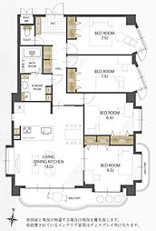 間取図画像 4LDK