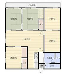 間取図画像 5LDK