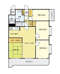 間取図画像 4LDK