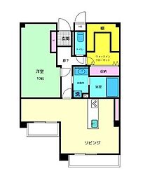間取図画像 1SLDK