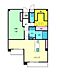 間取り：ウォークインクローゼット兼洋室付き、90.13ｍ2の広々1LDK！