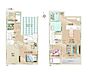間取り：【3LDK+広々5帖の納戸】