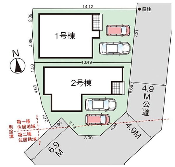 地図を拡大表示