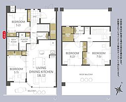 グランドパレス別所 4SLDKの間取図画像