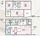 間取り：4LDK+WIC！家事がはかどる水回り集中設計♪