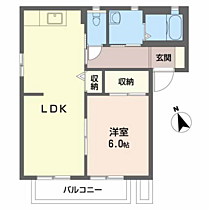 シャーメゾン東小羽山 101 ｜ 山口県宇部市東小羽山町４丁目5-4（賃貸アパート1LDK・1階・43.01㎡） その2