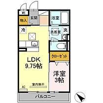 アドラーブル 102 ｜ 山口県宇部市中央町２丁目6-6（賃貸アパート1LDK・1階・33.39㎡） その2