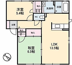 シャーメゾン　コンファーレ　Ｂ棟 102 ｜ 山口県宇部市北琴芝１丁目12-40（賃貸アパート2LDK・1階・58.10㎡） その2