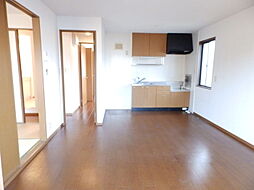 ディアコート　B棟 201 2階2LDKのリビング/ダイニング