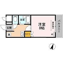 マンション　杏明館 106 ｜ 山口県宇部市山門１丁目1-20（賃貸マンション1K・1階・25.92㎡） その2