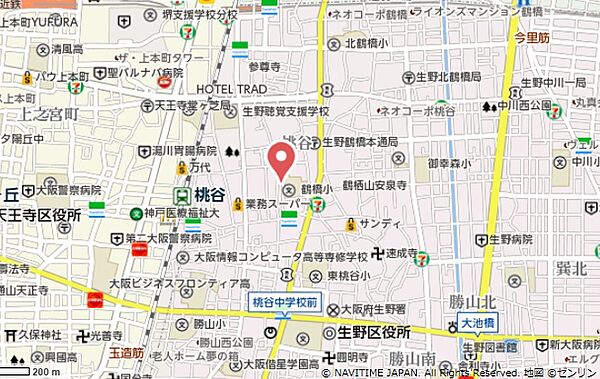 画像29:大阪環状線・桃谷駅7分の好立地。生活便利地です。
