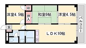 兵庫県姫路市網干区津市場（賃貸マンション3LDK・2階・56.00㎡） その2