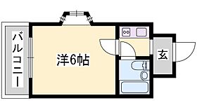 兵庫県加古川市加古川町篠原町（賃貸マンション1K・3階・17.00㎡） その2