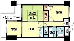 ロイヤルコーポ姫路 4階/402