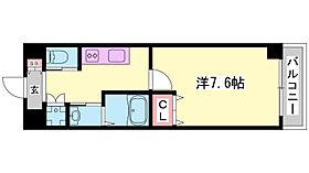 兵庫県姫路市飾磨区中野田１丁目（賃貸アパート1K・2階・27.00㎡） その2