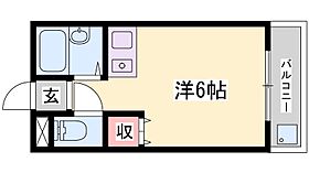 兵庫県姫路市増位本町２丁目（賃貸マンション1R・1階・19.84㎡） その2