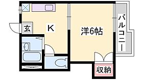 兵庫県姫路市北平野４丁目（賃貸アパート1K・2階・21.00㎡） その2