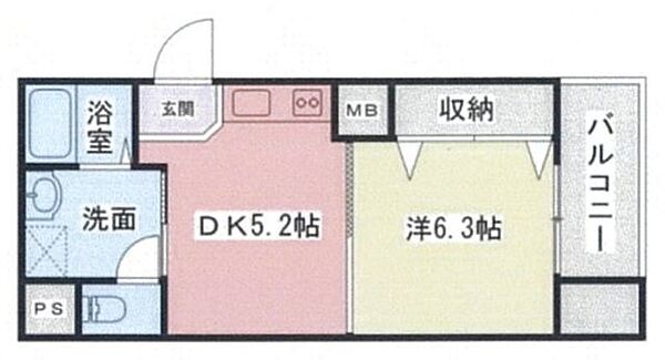 兵庫県姫路市南畝町２丁目(賃貸マンション1DK・4階・31.85㎡)の写真 その2