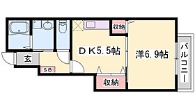 兵庫県小野市天神町（賃貸アパート1DK・1階・38.15㎡） その2