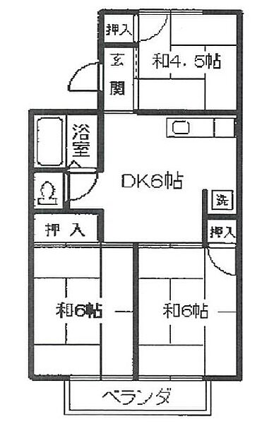 兵庫県加古川市尾上町養田(賃貸アパート3DK・1階・50.39㎡)の写真 その1