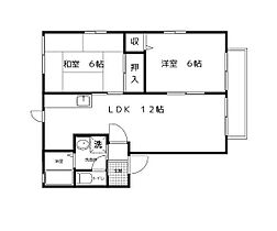 兵庫県赤穂市板屋町（賃貸アパート2LDK・2階・50.40㎡） その2