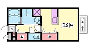 兵庫県姫路市双葉町（賃貸アパート1R・2階・34.00㎡） その2