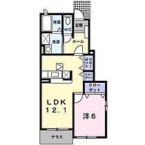 兵庫県加東市社（賃貸アパート1LDK・1階・45.72㎡） その2