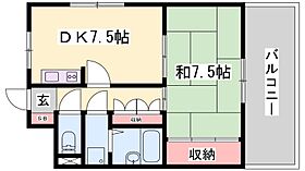 兵庫県高砂市阿弥陀町阿弥陀（賃貸アパート1DK・2階・43.20㎡） その2