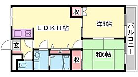 兵庫県加古郡播磨町東野添２丁目（賃貸マンション2LDK・2階・51.30㎡） その2