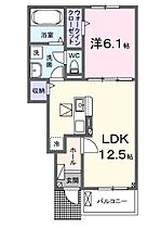 兵庫県姫路市勝原区山戸（賃貸アパート1LDK・1階・44.70㎡） その2