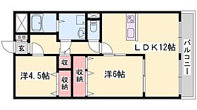 兵庫県宍粟市山崎町中井（賃貸アパート2LDK・1階・57.40㎡） その2