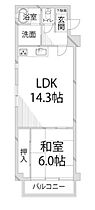 兵庫県姫路市辻井８丁目（賃貸マンション1LDK・2階・40.14㎡） その2