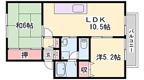 兵庫県神崎郡福崎町西田原（賃貸アパート2LDK・2階・50.78㎡） その2