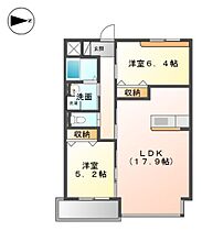 兵庫県三木市別所町小林（賃貸マンション2LDK・2階・66.74㎡） その2