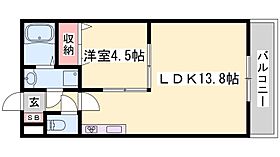 兵庫県加古川市西神吉町岸（賃貸マンション1LDK・1階・41.40㎡） その2