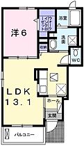 兵庫県姫路市土山６丁目（賃貸アパート1LDK・1階・45.41㎡） その2