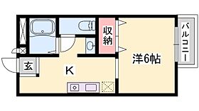 兵庫県姫路市書写（賃貸アパート1K・1階・23.77㎡） その2