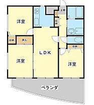 兵庫県姫路市勝原区宮田（賃貸マンション3LDK・2階・66.40㎡） その1