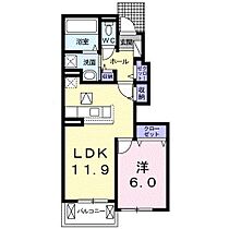 兵庫県姫路市西庄（賃貸アパート1LDK・1階・45.03㎡） その2